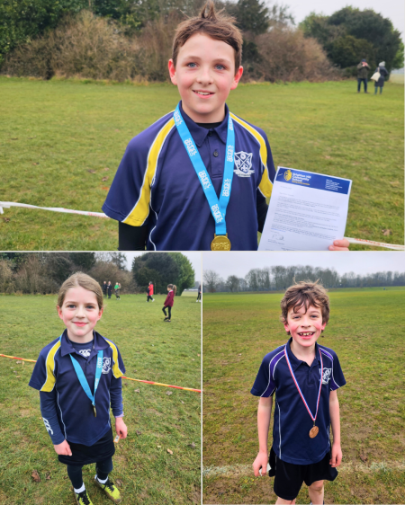 Three Medals at the Basingstoke Cross Country Championships